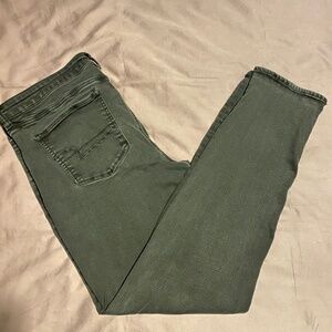 American Eagle Faded Black Skinny Jeans